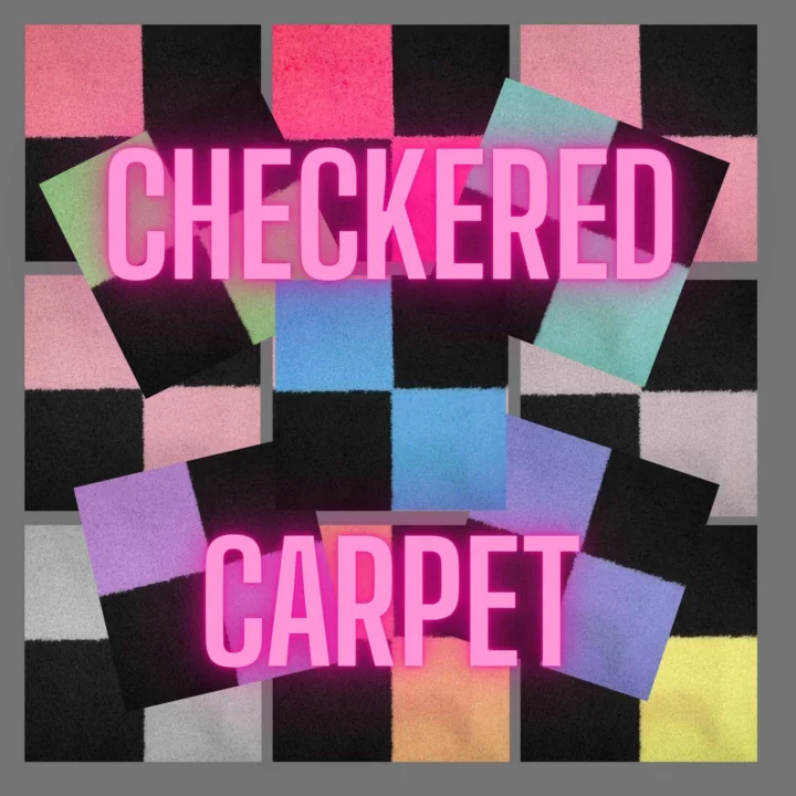 The Checkered Set - Plush Carpet