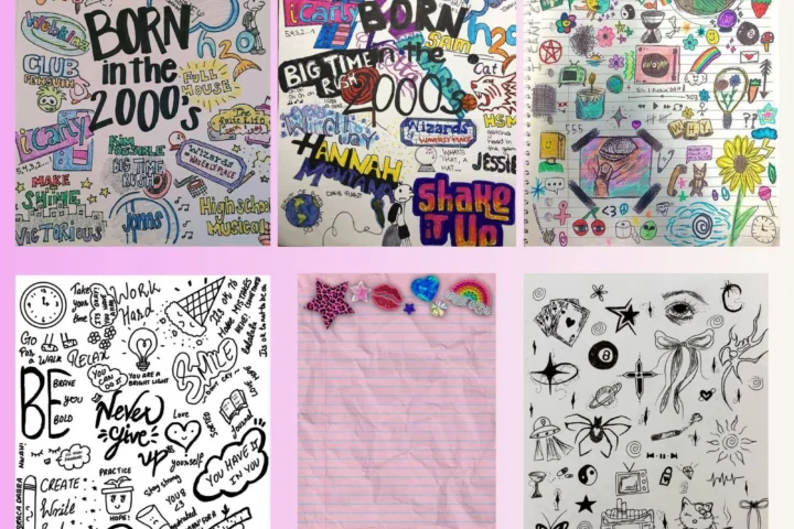 Y2K Style - Doodle Posters