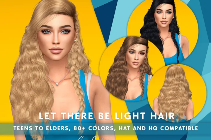 SONYASIMS - LET THERE BE LIGHT HAIR