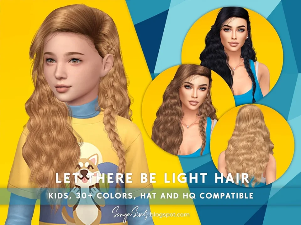 SONYASIMS - LET THERE BE LIGHT HAIR KIDS