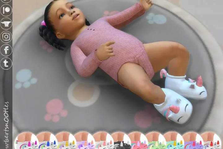 Unicorn Slippers [Infant]