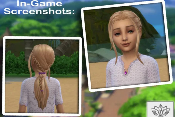 Violet Hair [Child]