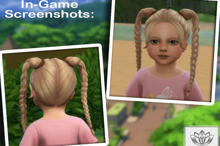Keira Hair V1 [Toddler]