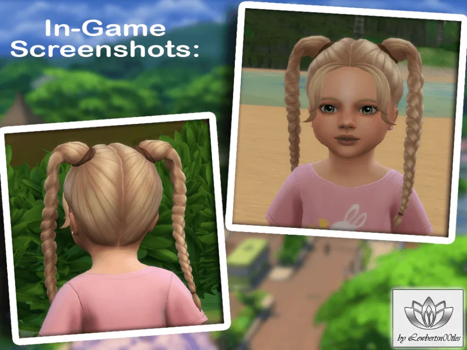 Keira Hair V1 [Toddler]