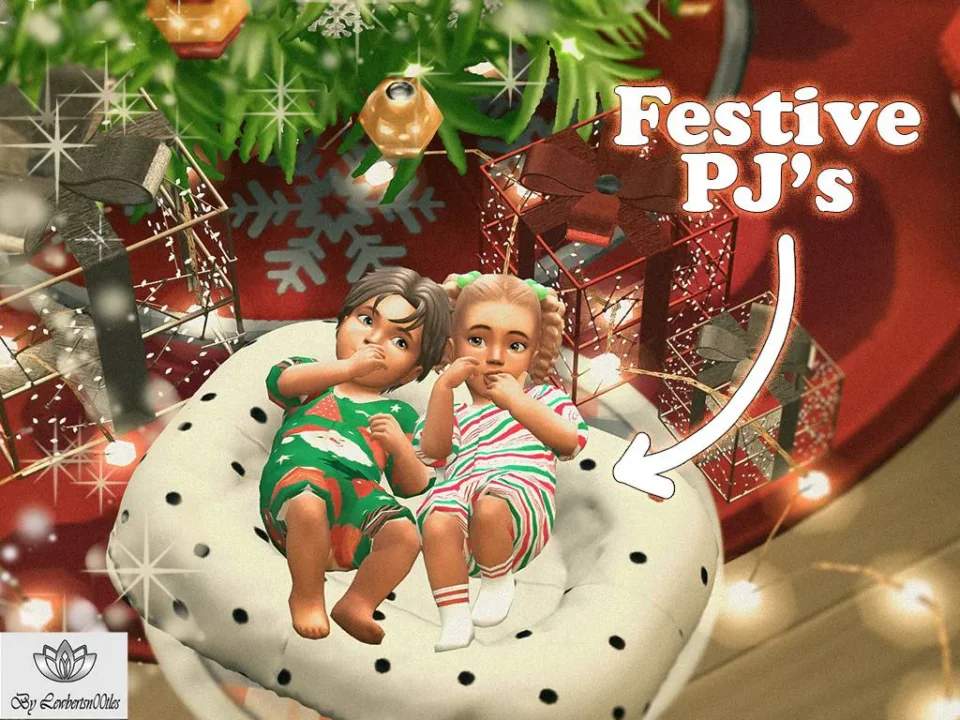 Festive Infant PJ's
