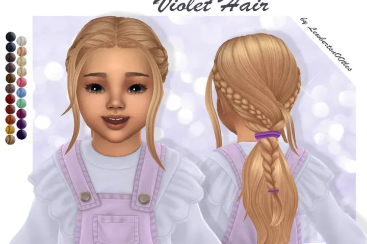 Violet Hair [Toddler]