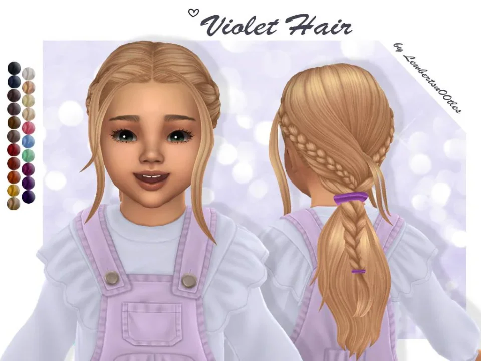 Violet Hair [Toddler]