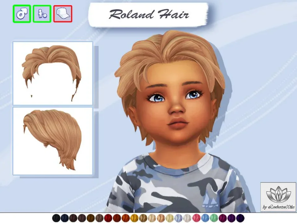 Roland Hair [Toddler]