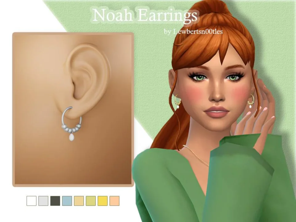 Noah Earrings [T-E]