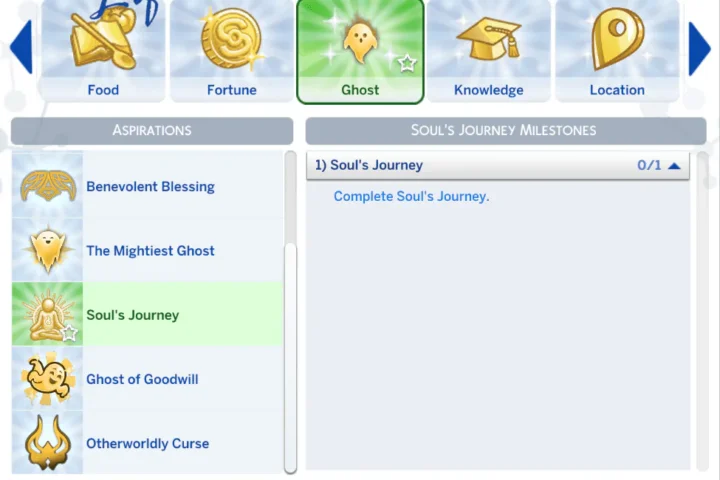 Lifetime Aspirations Reworked