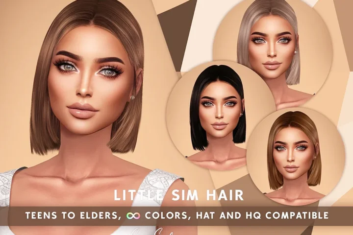 SONYASIMS - LITTLE SIM HAIR