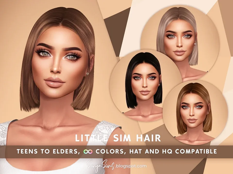 SONYASIMS - LITTLE SIM HAIR
