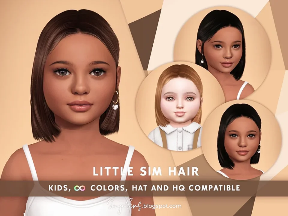 SONYASIMS - LITTLE SIM HAIR KIDS