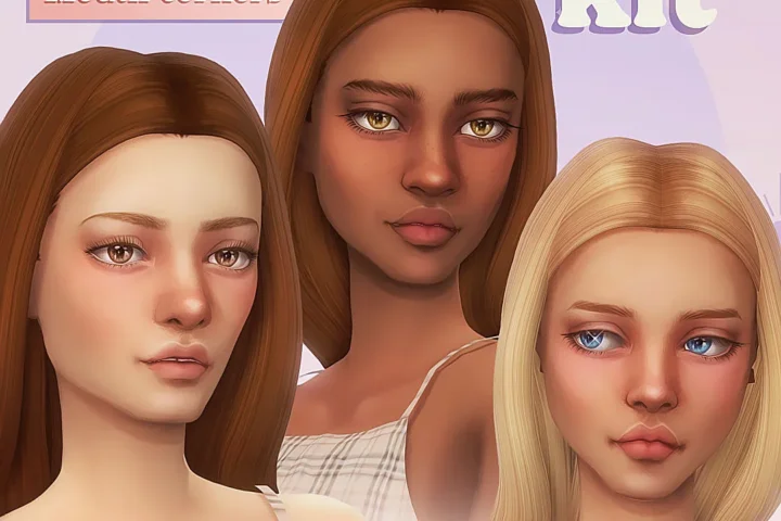 Lip-kit: presets, shape-overlays & mouth-corners
