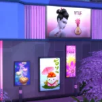 Lit Wall Advertisements