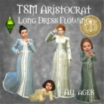 TSM Aristocrat Long Dress Flowing All Ages