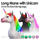 Long Mane/ Unicorn Mane