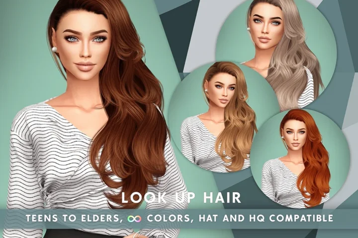 SONYASIMS - LOOK UP HAIR