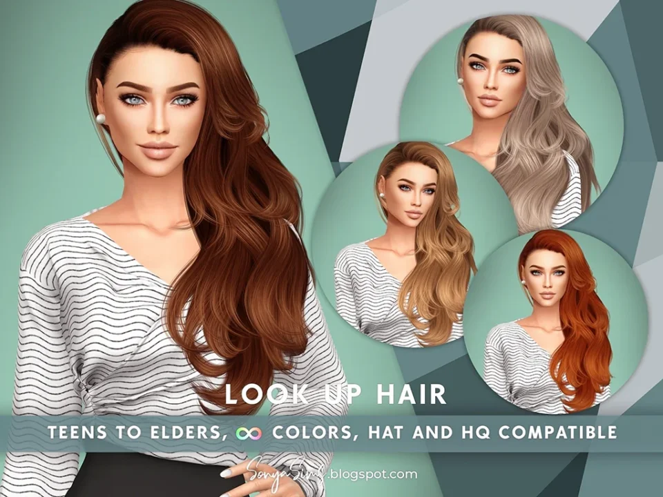 SONYASIMS - LOOK UP HAIR