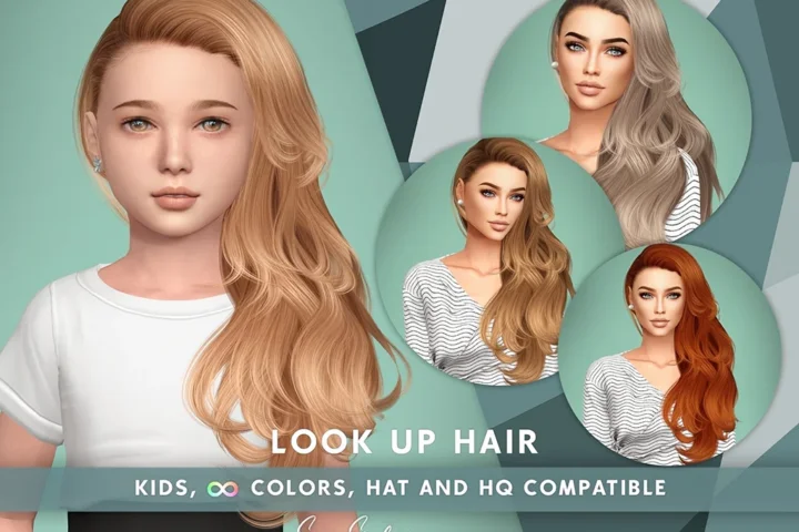 SONYASIMS - LOOK UP HAIR KIDS