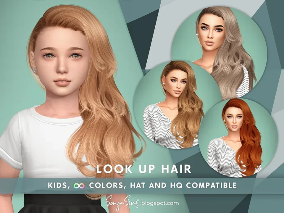 SONYASIMS - LOOK UP HAIR KIDS