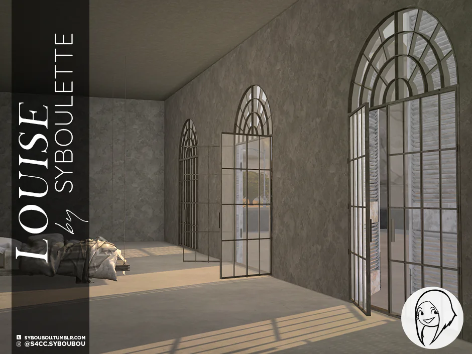 Louise windows & doors set (2020)