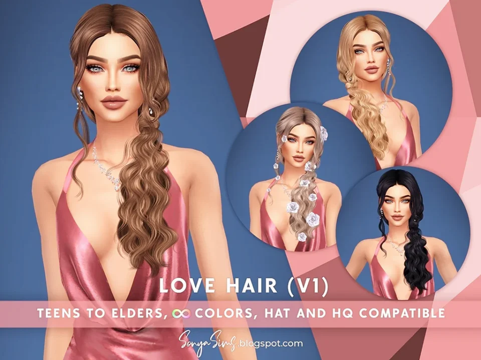 SONYASIMS -LOVE HAIR (VERSION I)