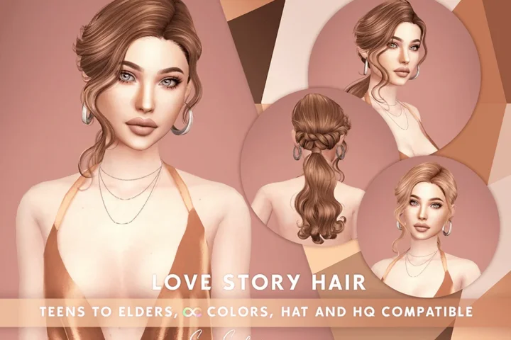 SONYASIMS - LOVE STORY HAIR