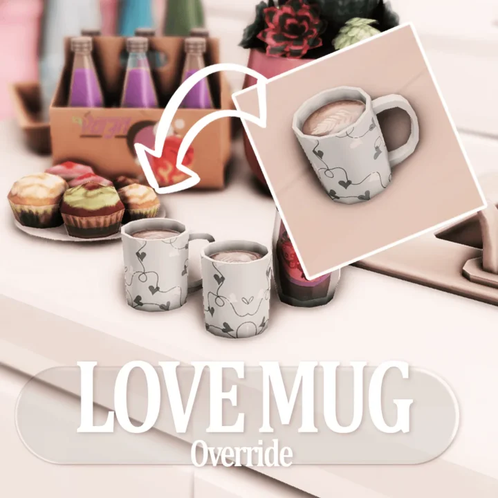 Valentines Mug Blue