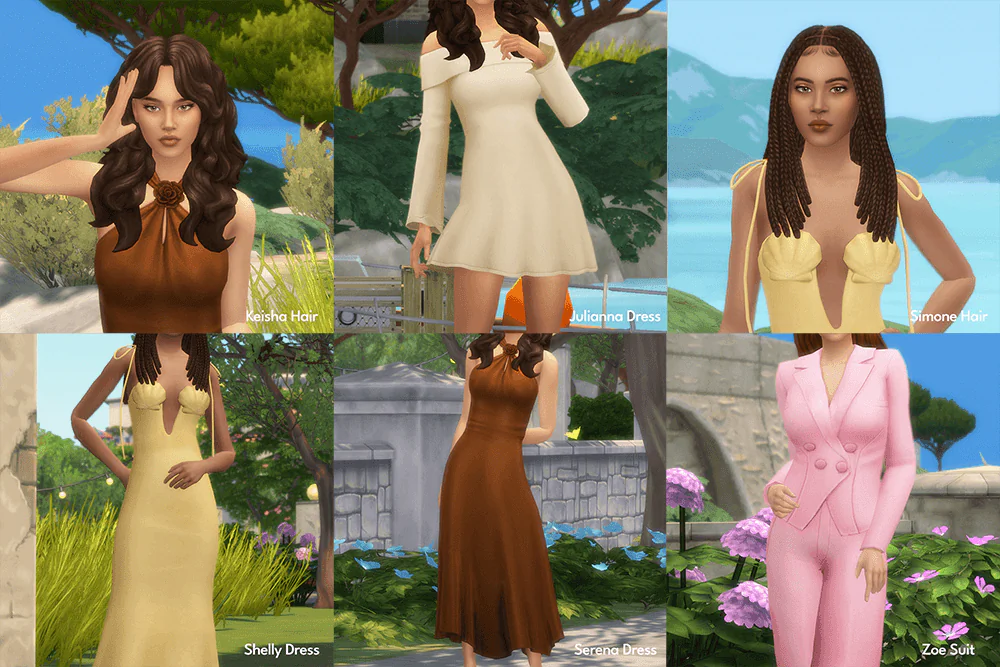 oakiyo - The Spring in Santorini Collection: