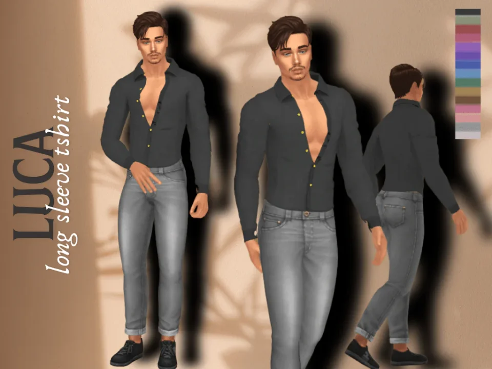 LUCA MEN TSHIRT SET / 2 ITEMS