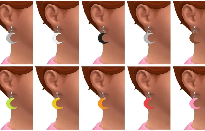 LUNA - kids earrings set