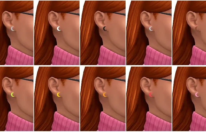 LUNA - adult earrings set