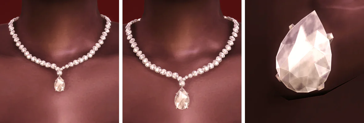 M Jewelry IX (Earring & Necklace Set)