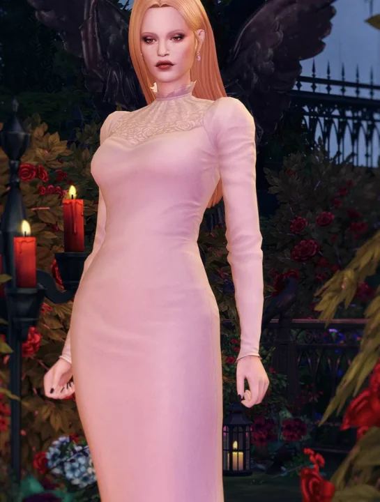 Countess of Darkness II - Narcissa Gown [with Lace]