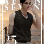 V-neck Pullover Sweater Vest