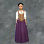 Tudor Maiden Outfit - Plain