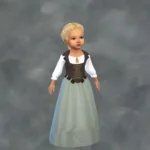 Tudor Maiden Outfit - Plain