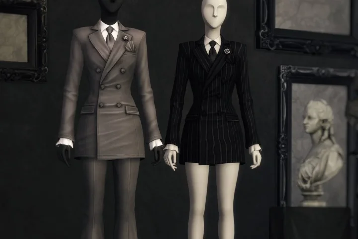 Tailored Collection - Vivianne Suit & Gloves Set