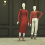 Le' 3 - Knit Dress & Sweater Set