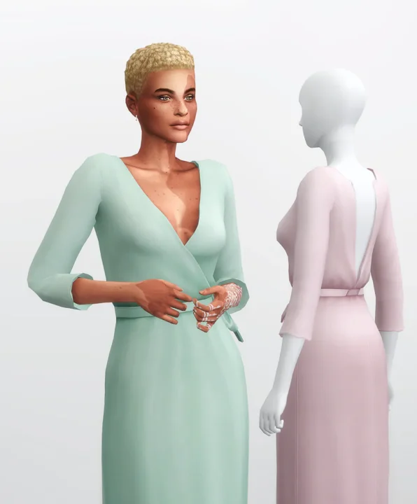 Wrap Robe Dress 2017