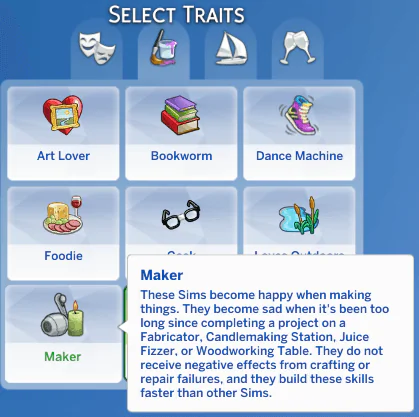 Better Maker Trait