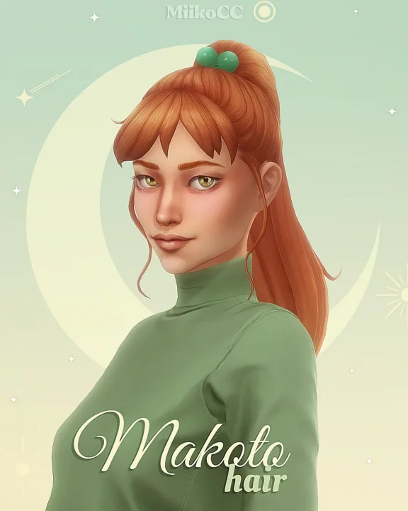 Makoto hair