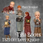 TSM Off Duty Knight Tied Boots - Male for All Ages