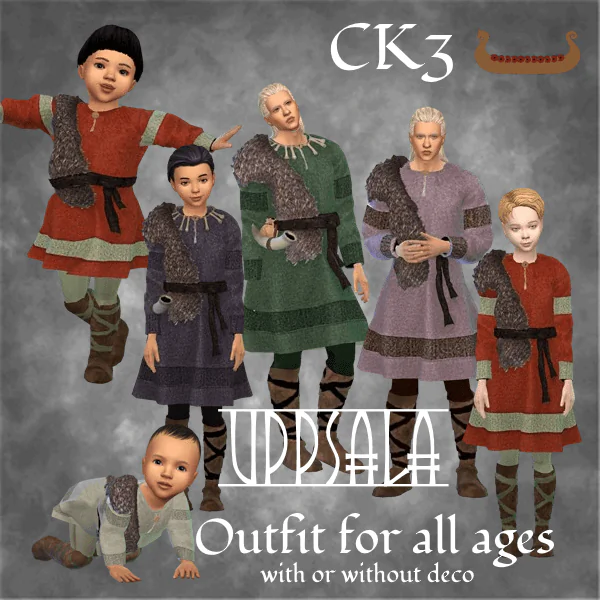 CK3 Norse Outfit Uppsala