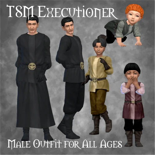 TSM Executioner Male Outfit for All Ages