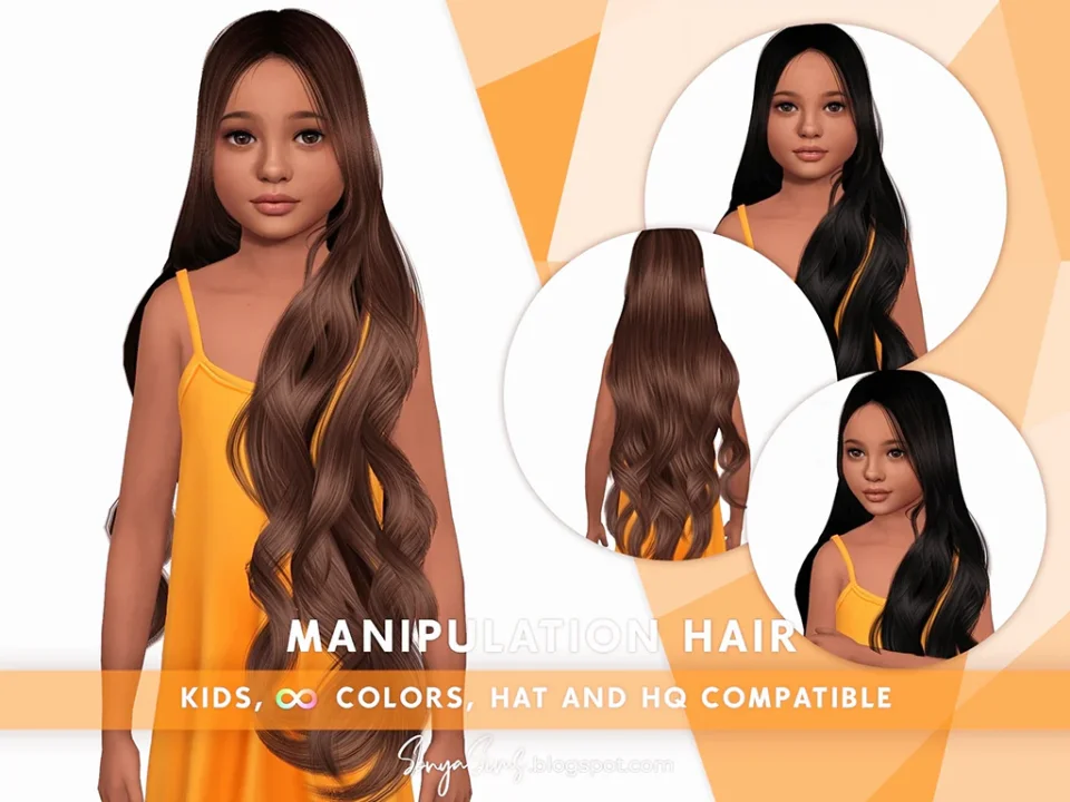 SONYASIMS - MANIPULATION HAIR KIDS