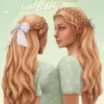 Marigold hair & bow
