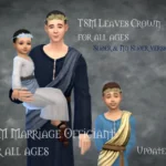 TSM Marriage Officiant Toga for All Ages