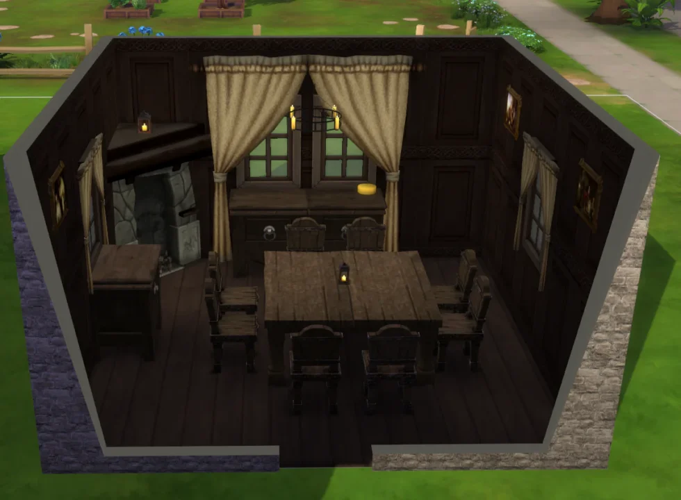 Medieval Dining Room